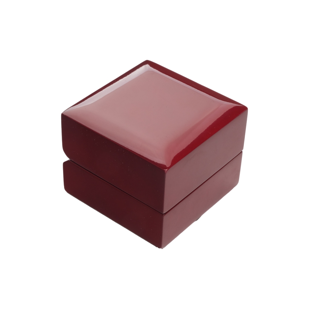 İdil - Деревянная коробочка для колец 7x7см