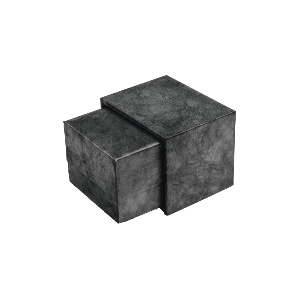 Bengi - Кожаная коробка для колец 5x6см